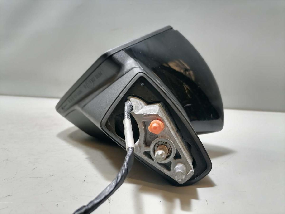 Seat Leon 5F original Au&szlig;enspiegel links elektrisch verstellbar LY9T Mythosschwarz Bj.2015